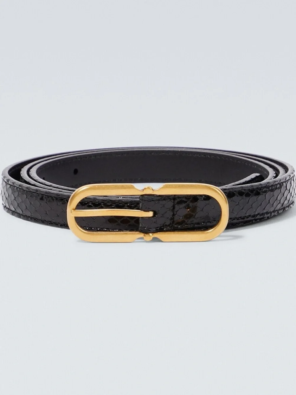 Saint Laurent Snakeskin Belt